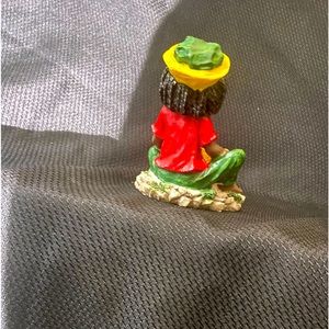 Multi Use Ashtray or Decorative Figurine! Carribean Figure